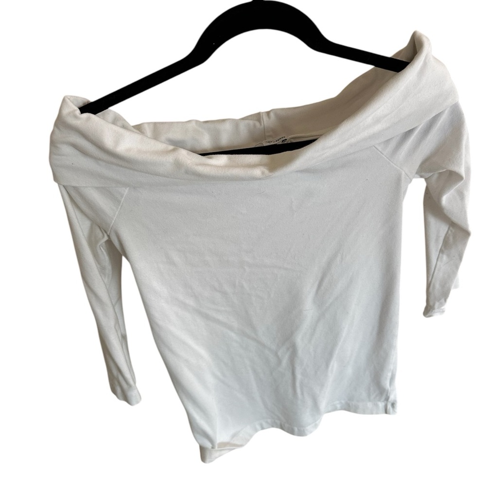 Elegant Off-Shoulder White Top
